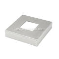 Metal Deep Drawing Punching,Stamping Stainless Steel Post Base Flange Square Cover Manufactory